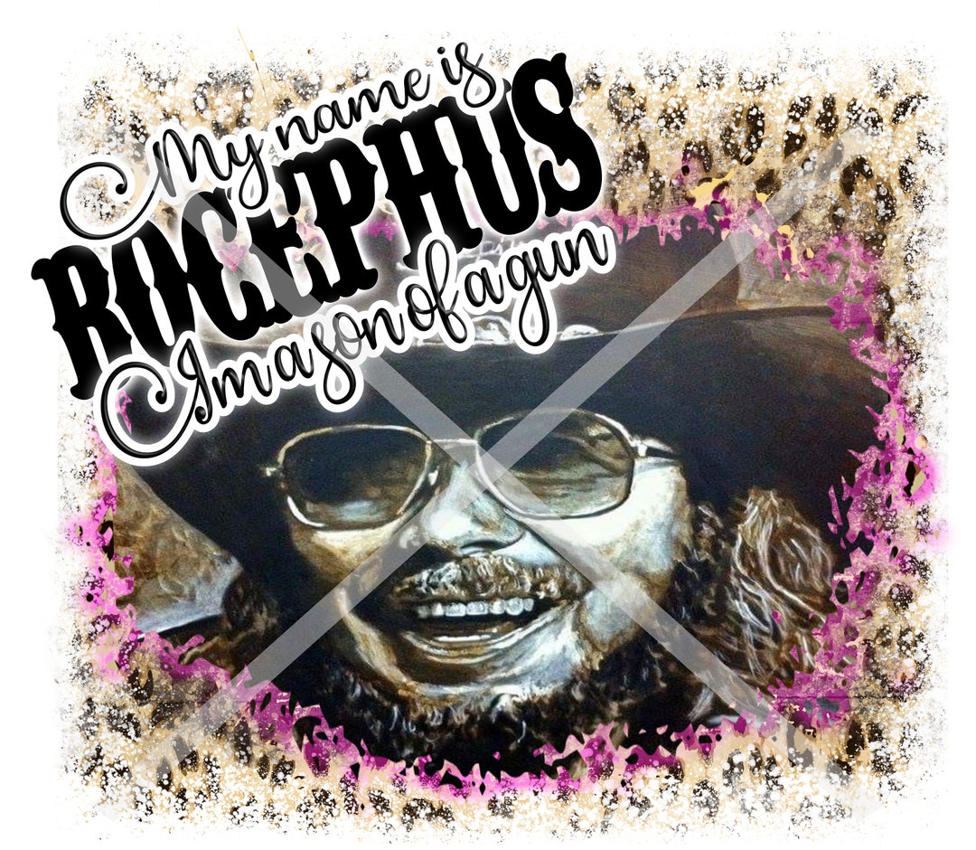 My Name Is Bocephus Png Etsy