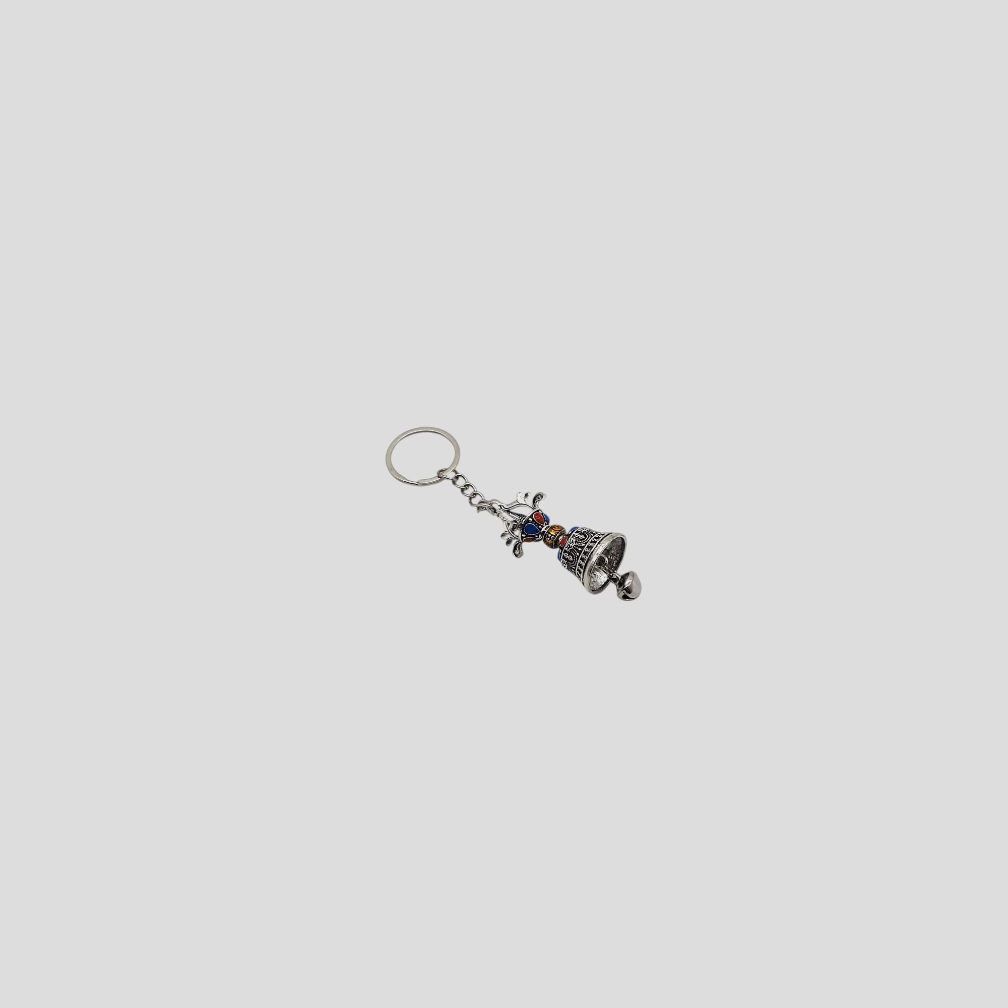 Tibetan Bell Design Key Ring - Etsy
