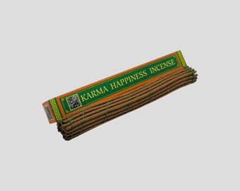 Karma Happiness Räucherstäbchen - natürlicher pflanzlicher Räucherstäbchen