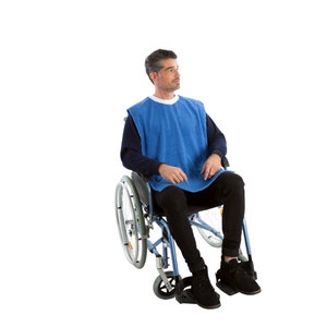 Bib for adults Disability adults bib Blue