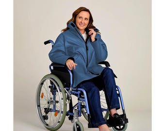 Wheelchair jacket winter | Adaptive coats for wheelchair users
