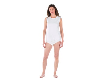 Body pour incontinence | Bas de corps cache-couche | Body adultes