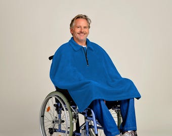 Poncho for wheelchair users | Wheelchair winter and summer cover