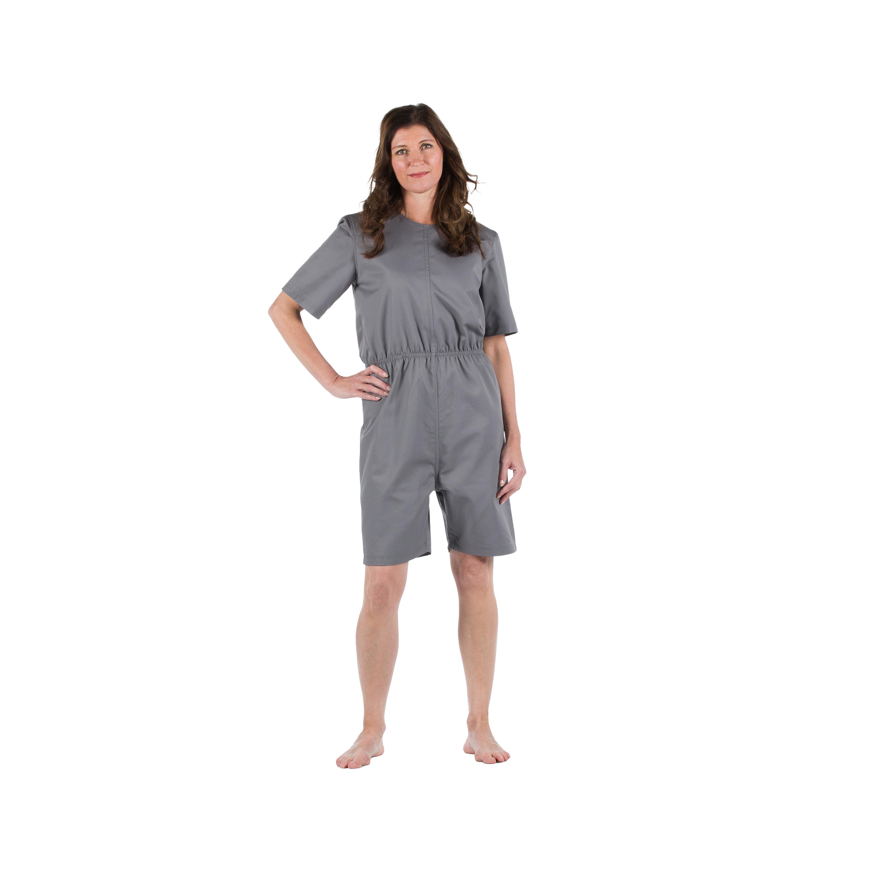 Tear Proof Clothing for the Disabled -locking Bodysuit- Short