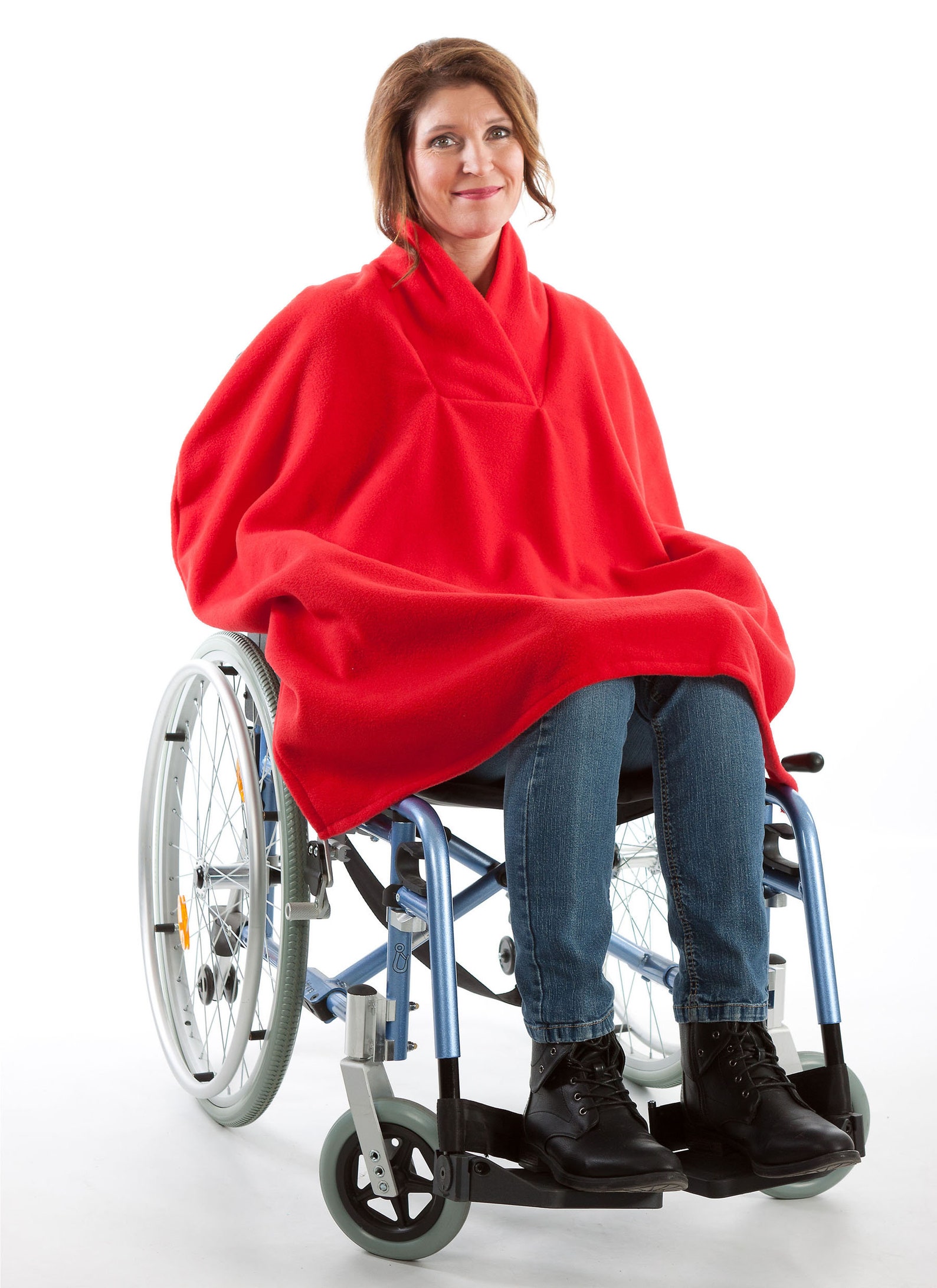 Fleece Wheelchair Poncho Wheelchair Cape Etsy