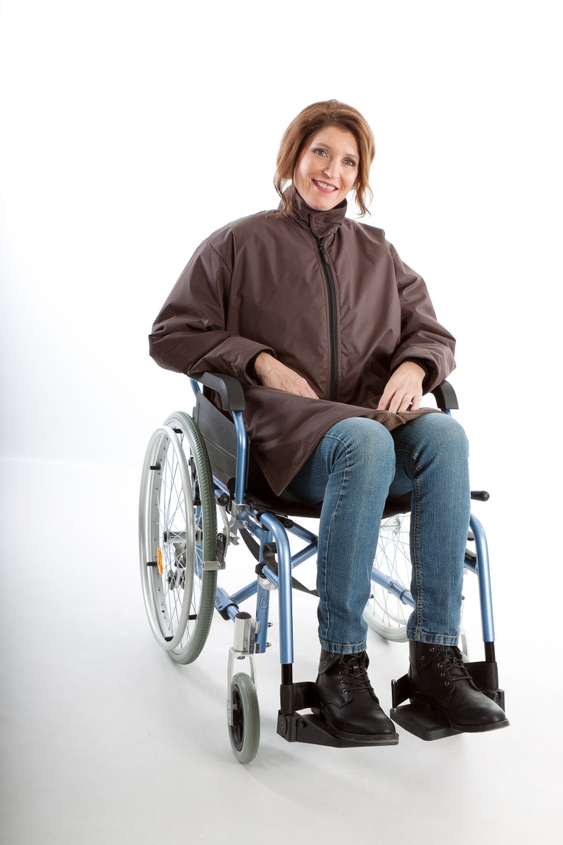 Wheelchair Jacket Winter Adaptive Coats for Wheelchair Users Etsy