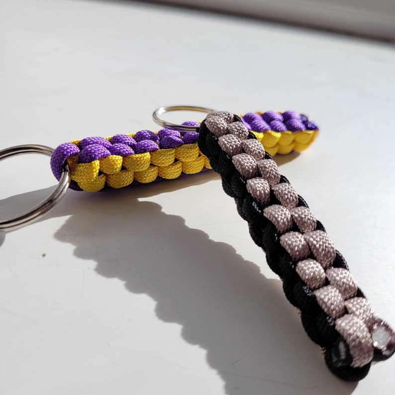 Handmade Paracord Box Knot Keychain - Etsy UK