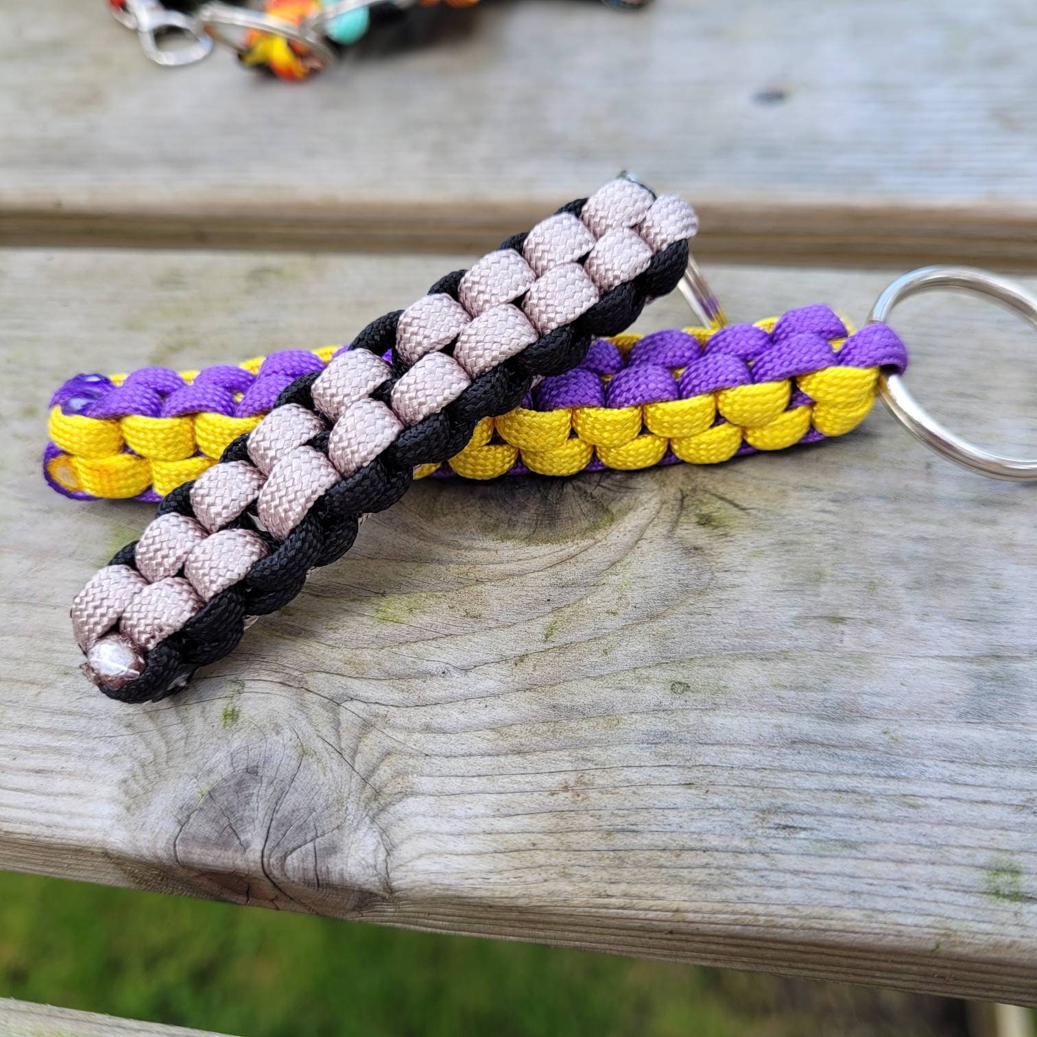 Handmade Paracord Box Knot Keychain - Etsy UK