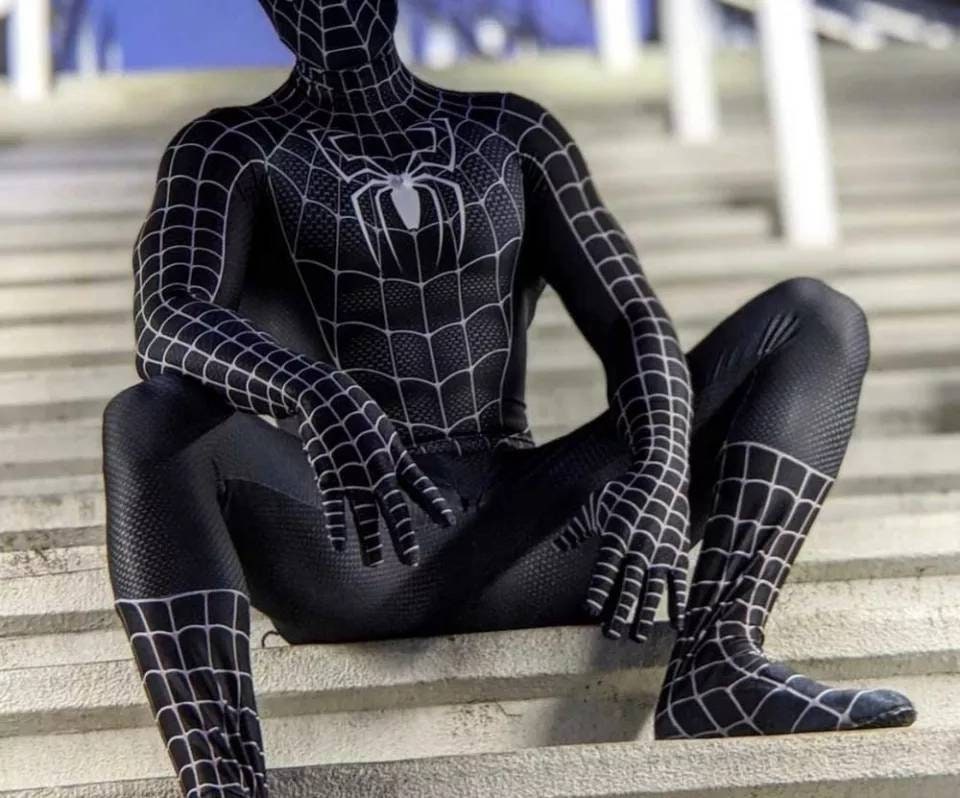 Spider-man 3 Black Symbiote Venom Cosplay Costume tobey / - Etsy