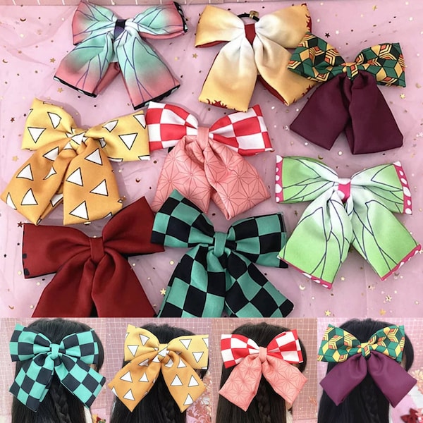 Anime Hair Bow Etsy