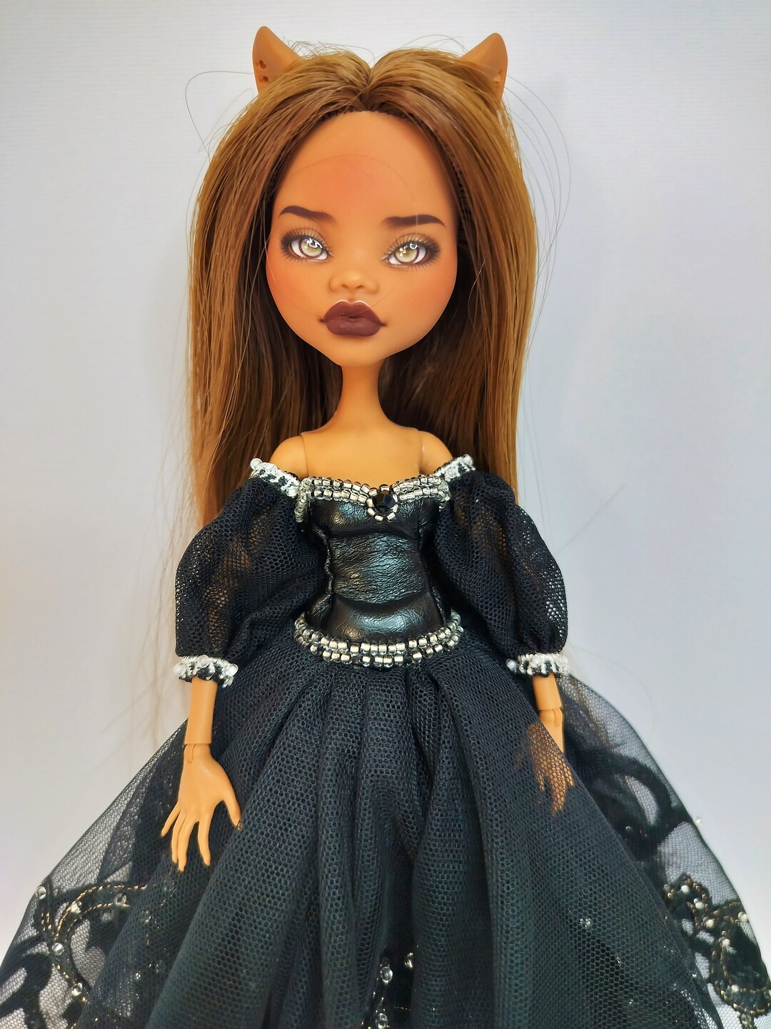 Monster High Reroot Repaint Customs Oak Handmade Art Doll With Etsy