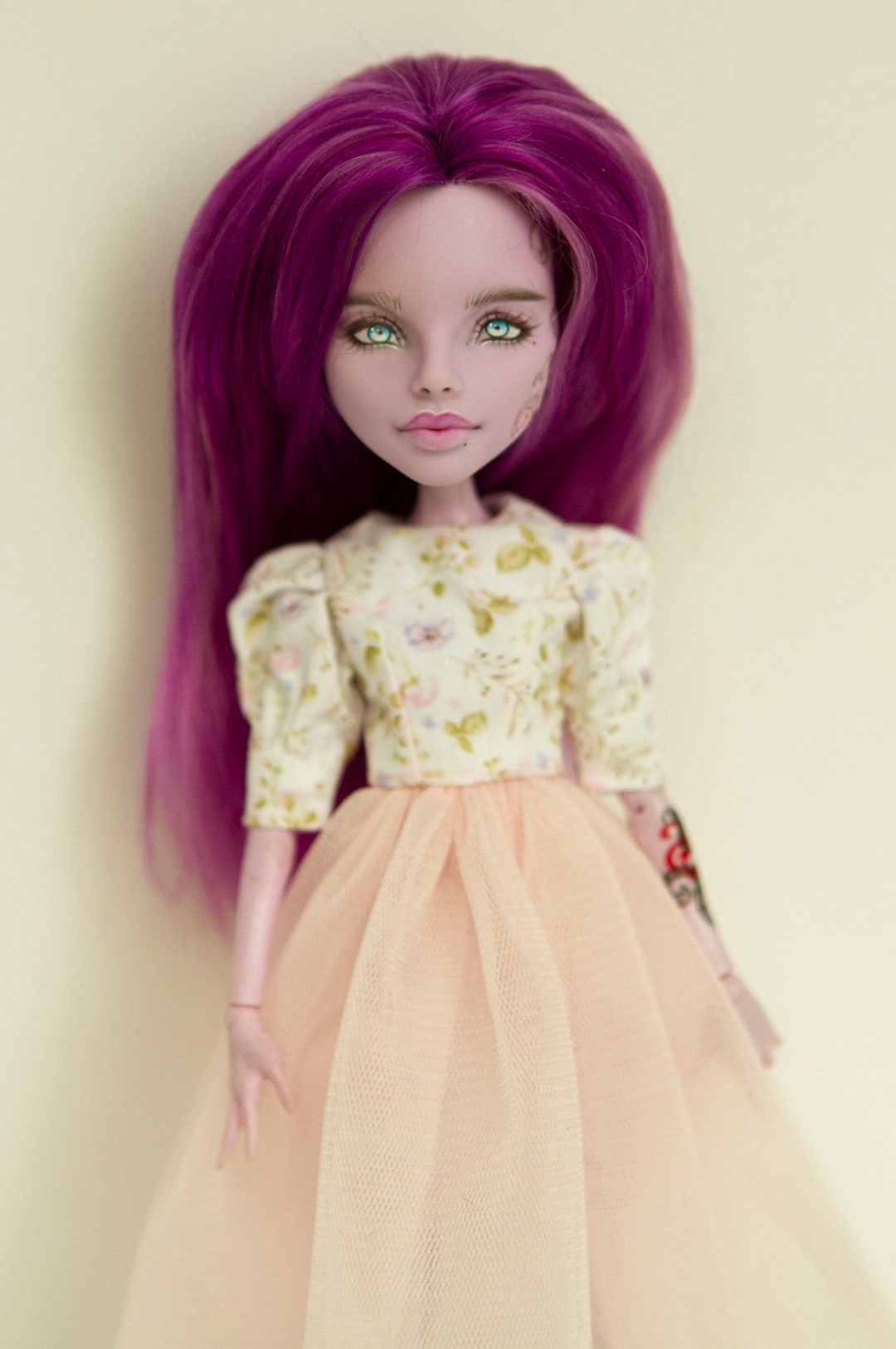 Monster High Repaint Reroot Ooak Custom Handmade Art Doll - Etsy