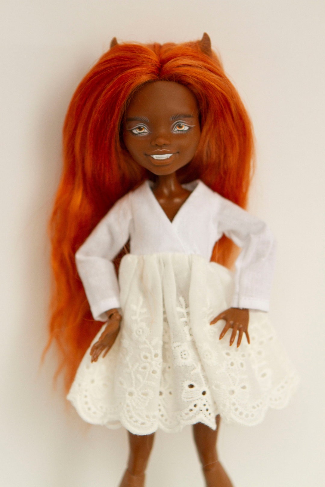 Monster High Repaint Reroot Ooak Custom Handmade Art Doll - Etsy