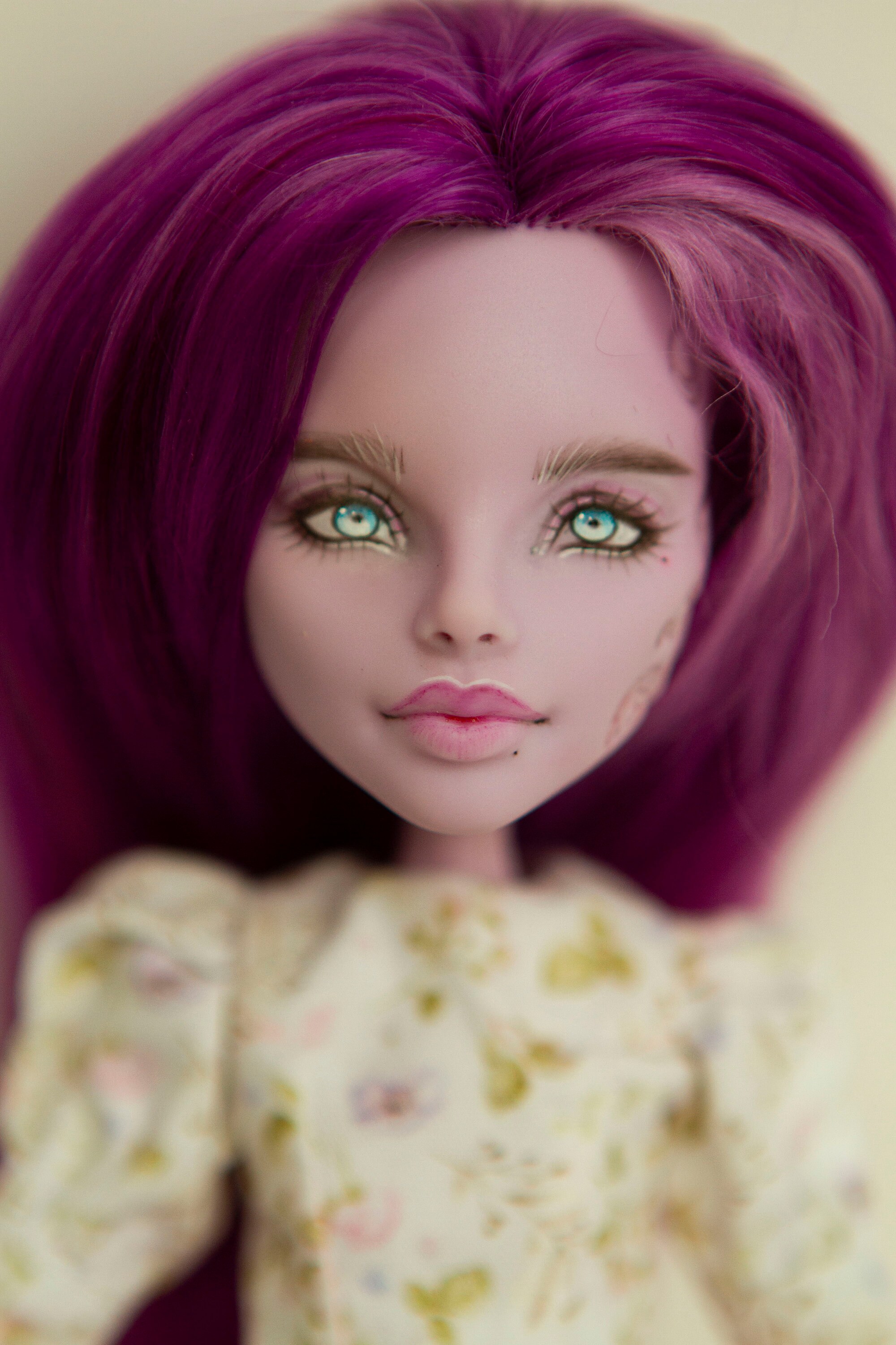 Monster High Repaint Reroot Ooak Custom Handmade Art Doll - Etsy