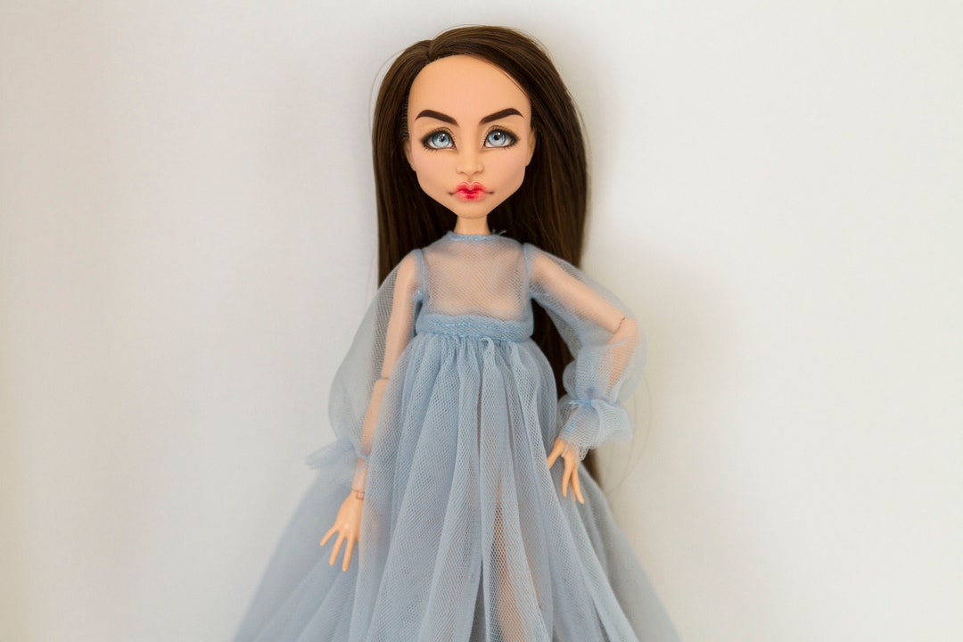 Monster High Repaint Reroot Ooak Custom Handmade Art Doll - Etsy