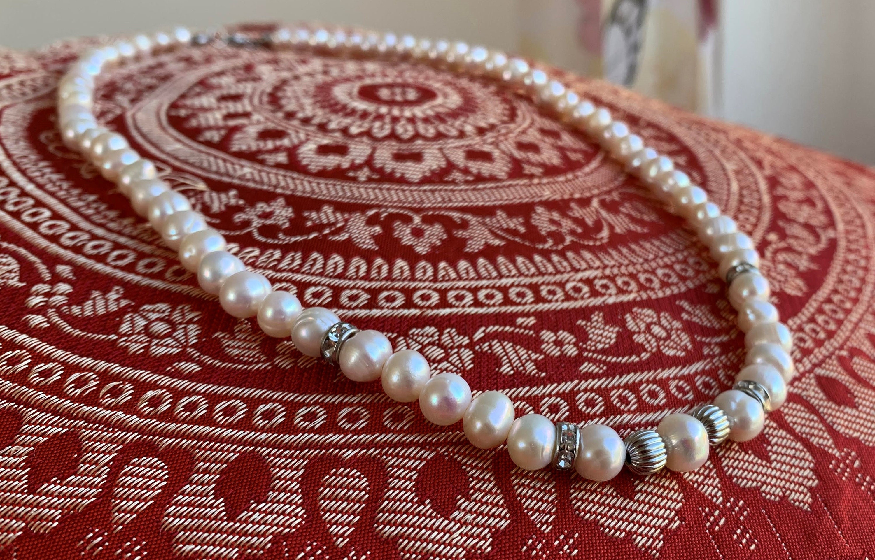 Collar de Perlas Cultivadas 7MM – Nicola Joyeria