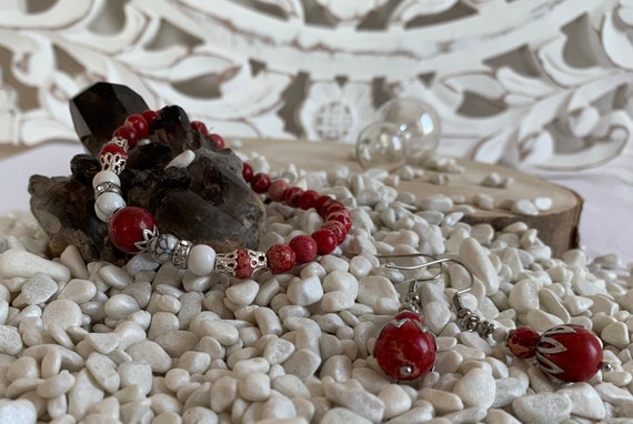 Bracciale Rosso Ciondolo Cuore Vestopazzo - Mamo Non Mamo