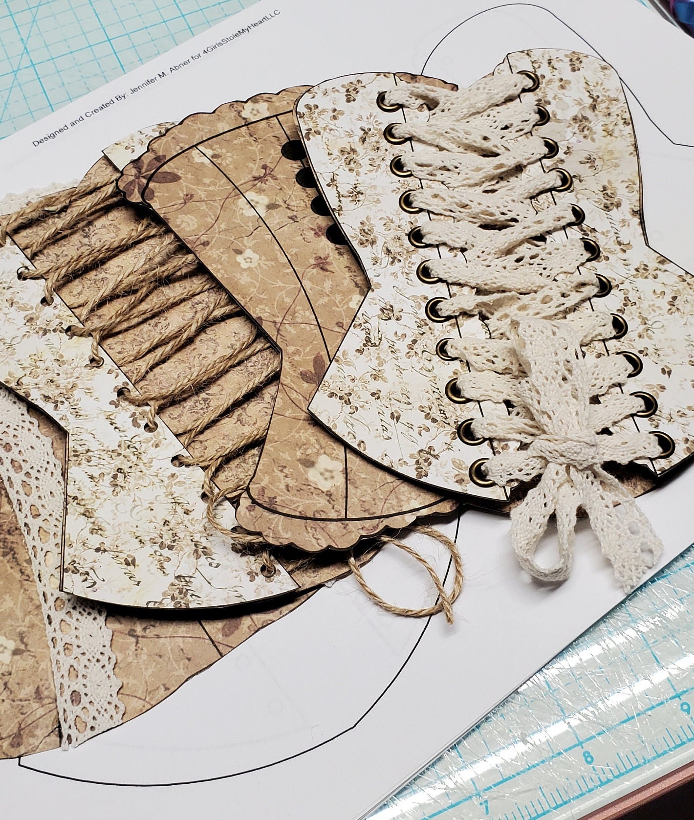 Corsets Pocket Bundle Template-Digital Download