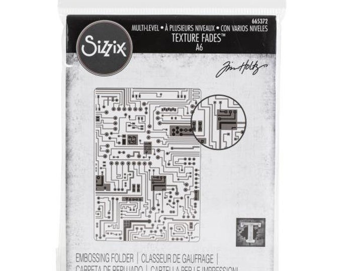 Sizzix 3D Textured Impressions Embossing Folder by Tim Holtz - Etsy