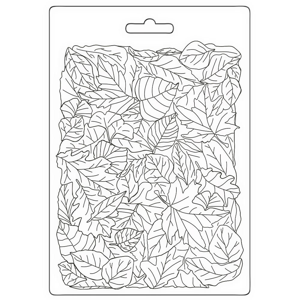 Stamperia  Soft Mould A5 - Woodland leaves pattern