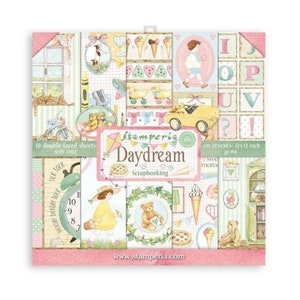 Stamperia-Daydream - Bloc 12 × 12