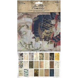 Papier cartonné recto-verso Décors Idea-Ology 6 po. X 10 po. 24/paquet