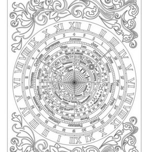 Stamperia Soft Mould A5 - Alchemy astrology