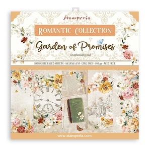 Stamperia - Giardino delle Promesse - Blocco di carta 12×12