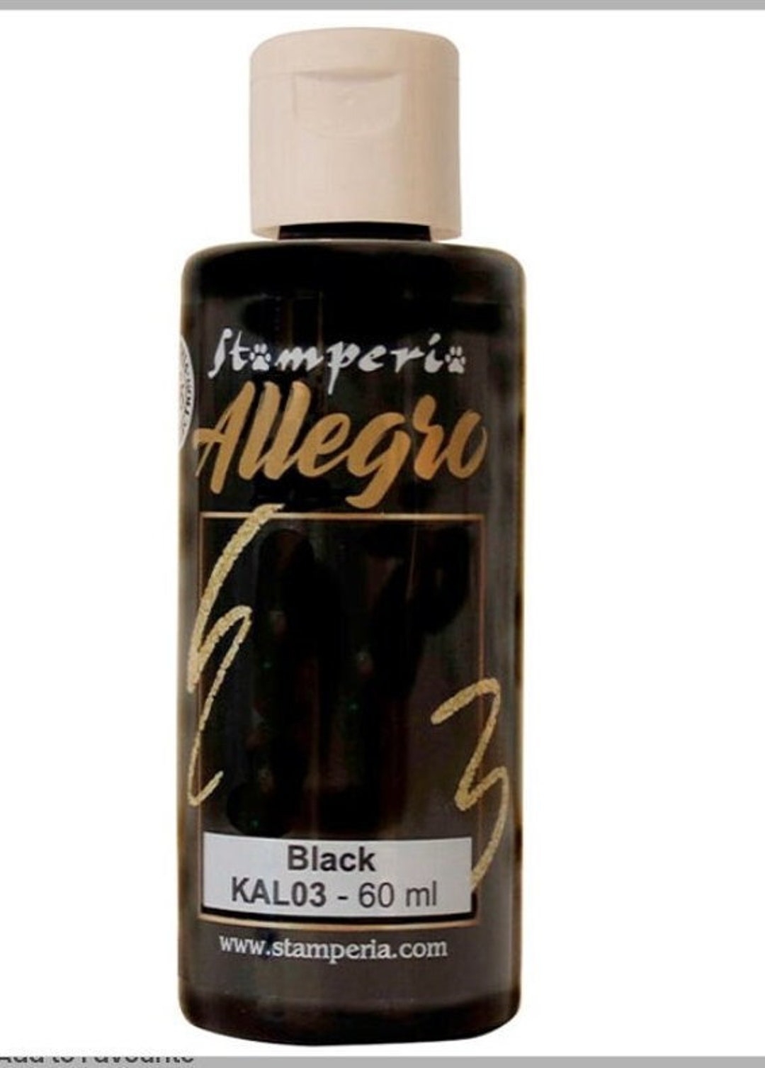 Pintura Stamperia Allegro ml 60 - Blanco leche - México