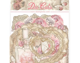 Stamperia Die cuts assorted - Shabby Rose