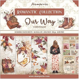 Bloc de papier Stamperia-Our Way-12 x 12