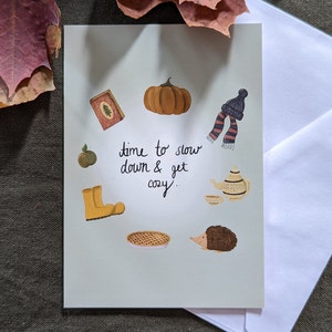 Carta postale Cosy Times