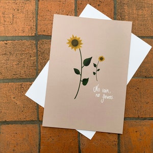 Carte postale Sonnenblume