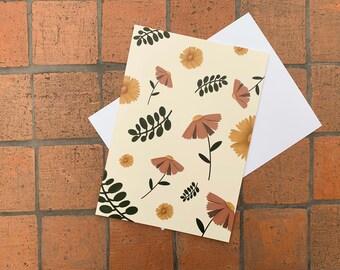 Carta postale Blumen