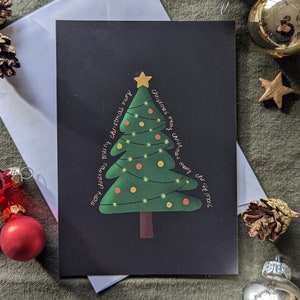 Carta postale Tannenbaum