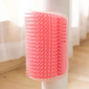 Pet groomer, cat scratcher, table leg cat scratcher, attachable cat scratcher, chair cat grooming brush