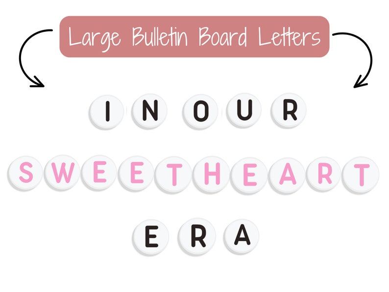 Taylor Swift | “in Our Sweetheart Era” Bulletin Board Kit | EDITABLE ...