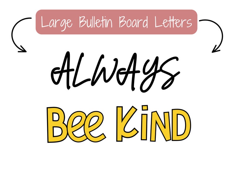Always BEE Kind Spring Bulletin Board Kit EDITABLE Honeycomb - Etsy