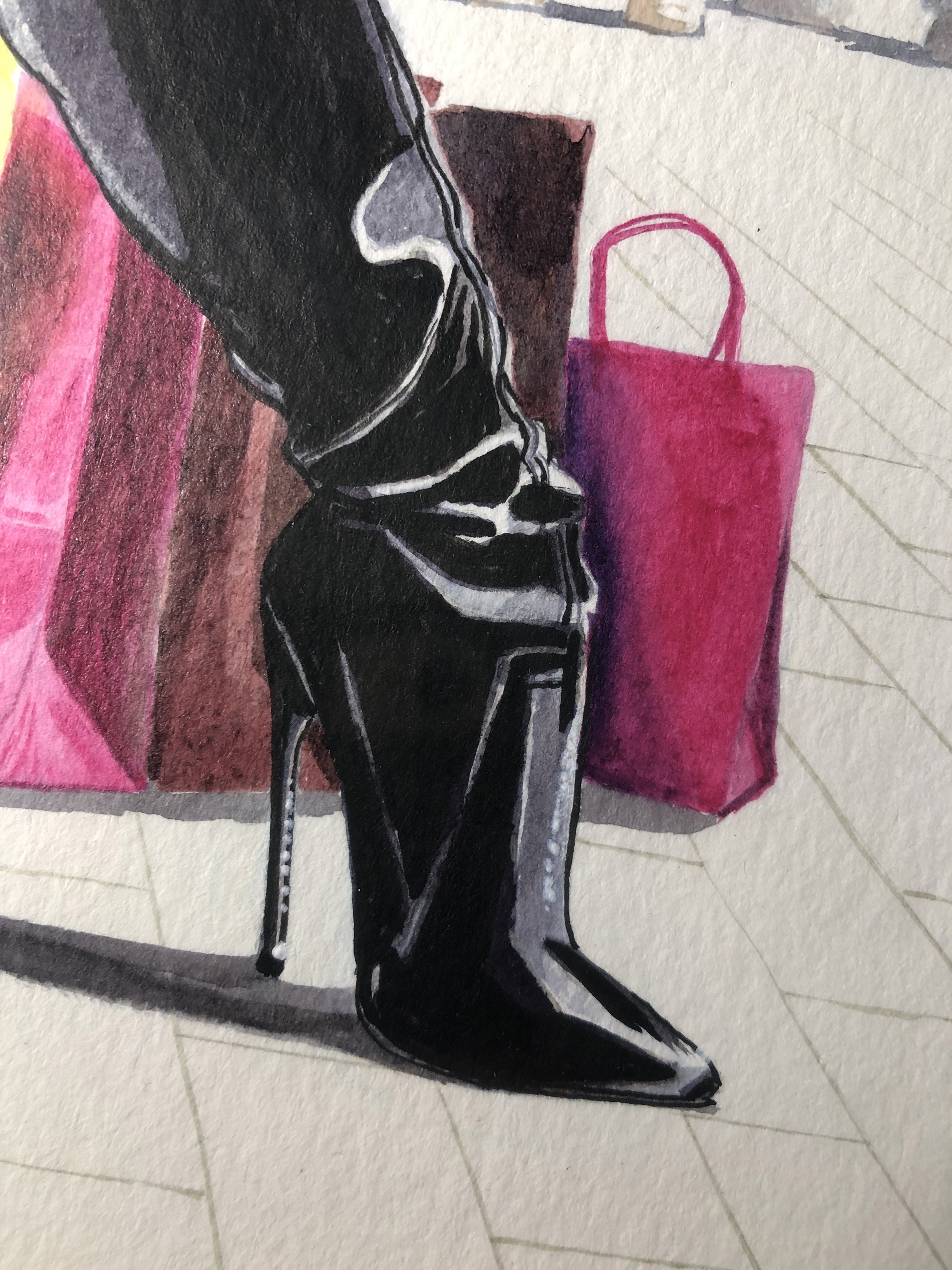 Femdom art, Mistress, Slave, Intercourse Couple, Femdom artwork, Sexy Boots, Drawing, Dessin, High Heel Boots, Boot Fetish, Erotic Art