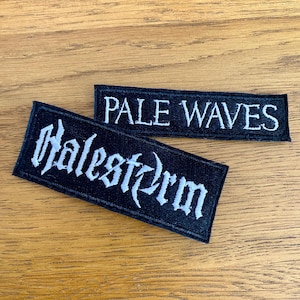 Custom Band Memento Patches for DIY Jackets Hats Bags