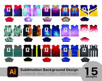 Basketball Jersey Pattern Editable, Digital Print File Sportswear, Jersey shirt sublimation design, Jersey for man woman, Digital patterns