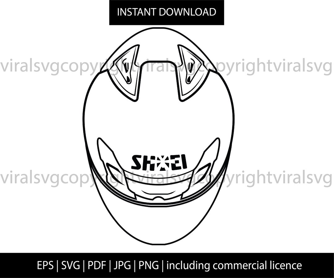 Helmet SVG File, Helmet Graphic Vector, Helmet Graphic Tshirt, Racing