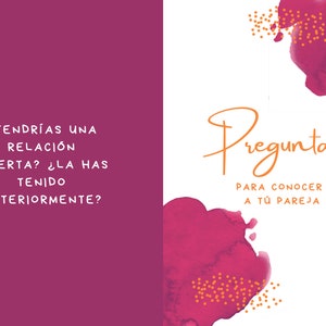 Juego de preguntas para parejas