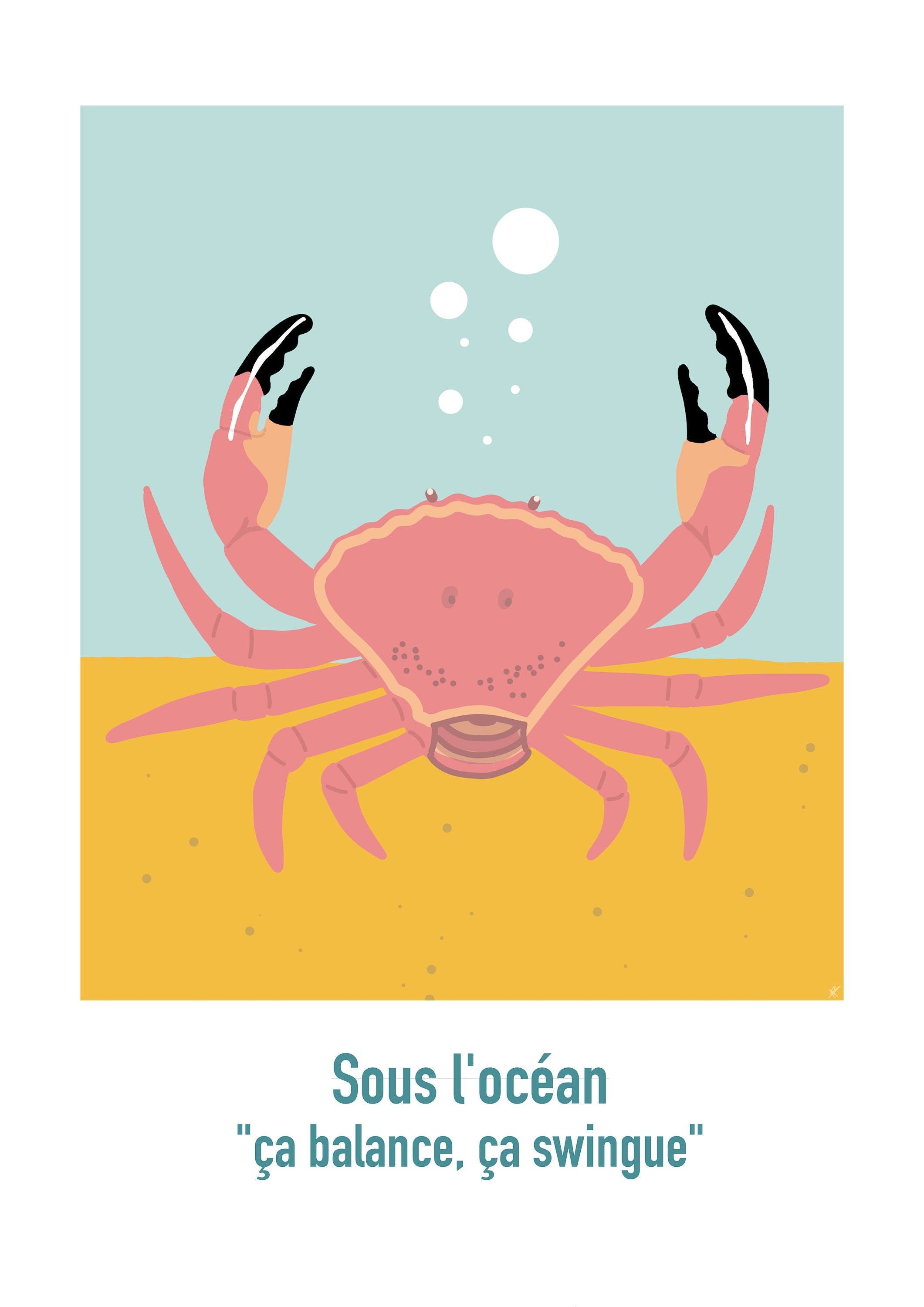 Affiche Sous L'océan