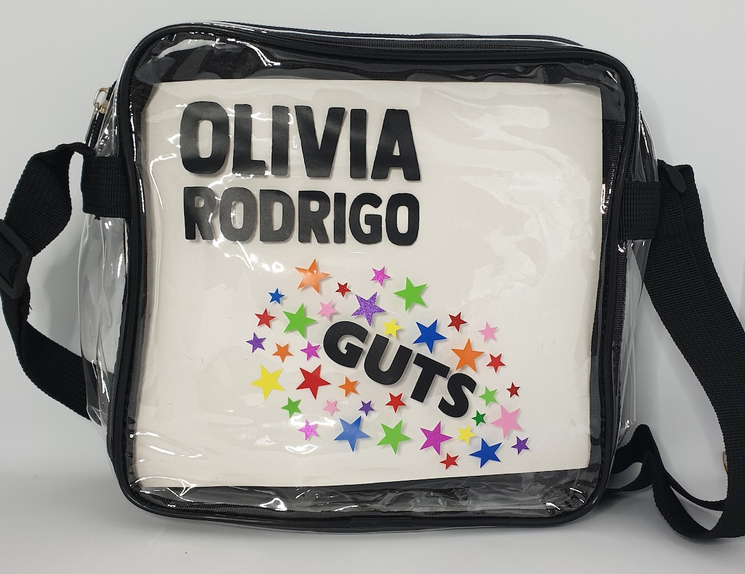 Clear Concert Bag- Olivia Rodrigo Inspired Guts! - Etsy