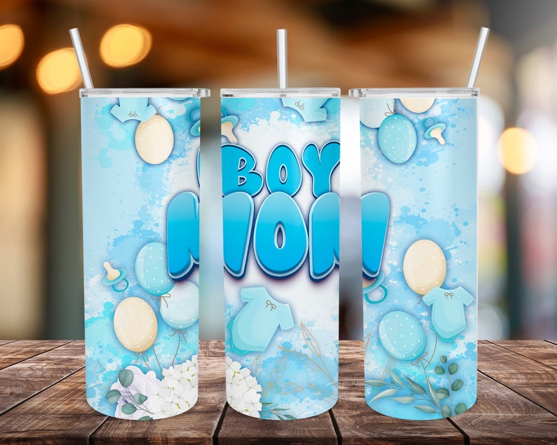 Boy Mom Tumbler Wrap 20oz Sublimation Design Summer Seamless Etsy