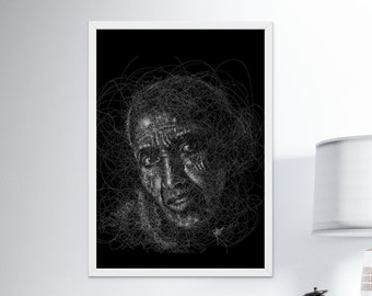 Madre Tigray, Tigray Adey, donne Habesha, arte Tigray, arte murale Habesha, arte murale Tigray, arte etiope, arte africana, ritratto africano