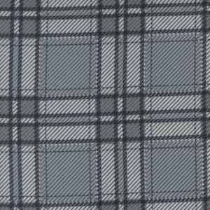 Farmhouse Flannel III Pewter 49278 14F By Primative Gatherings For Moda, Flannel Fabric, Plaid, Fabric, Gray Flannel