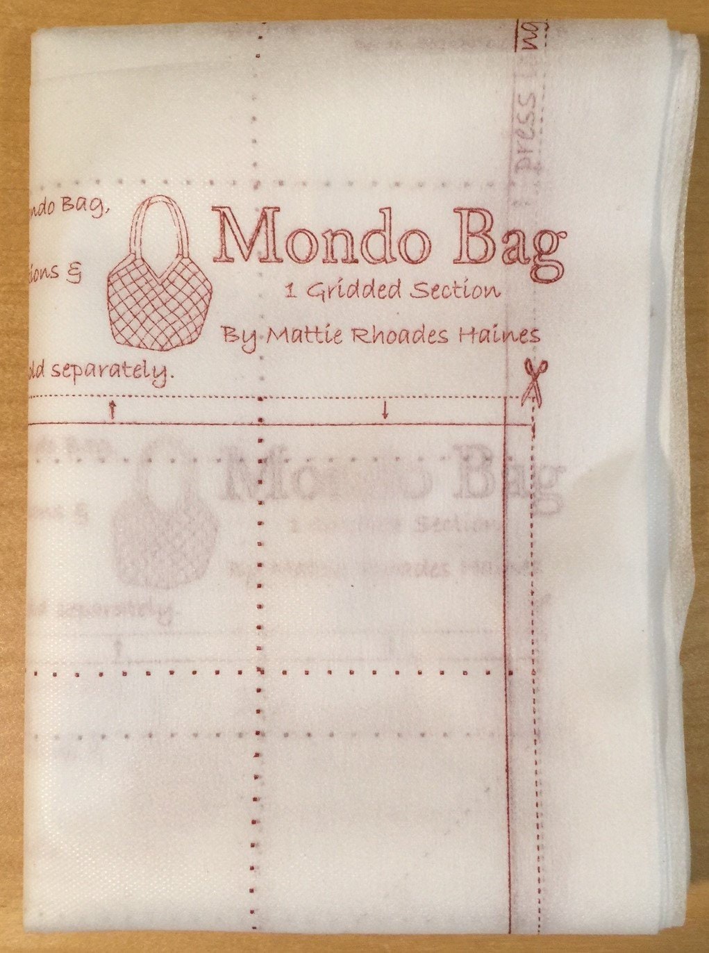 Mondo Bag Refill Interfacing by Quiltsmart Etsy