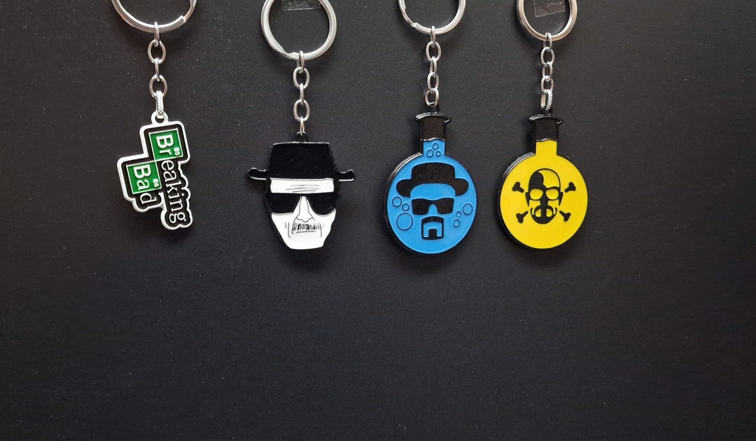 Breaking Bad Keychain Accessories, Birthday Gifts, Gift Ideas, Vintage